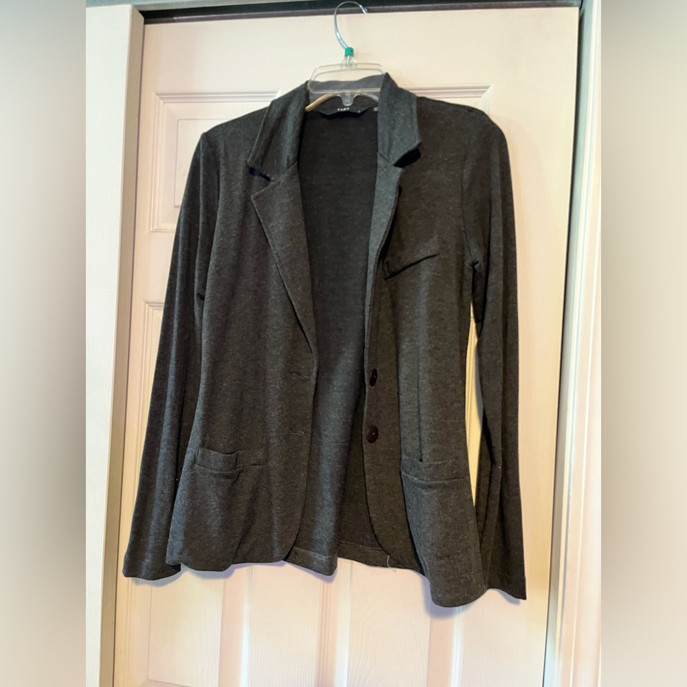 Dark gray blazer